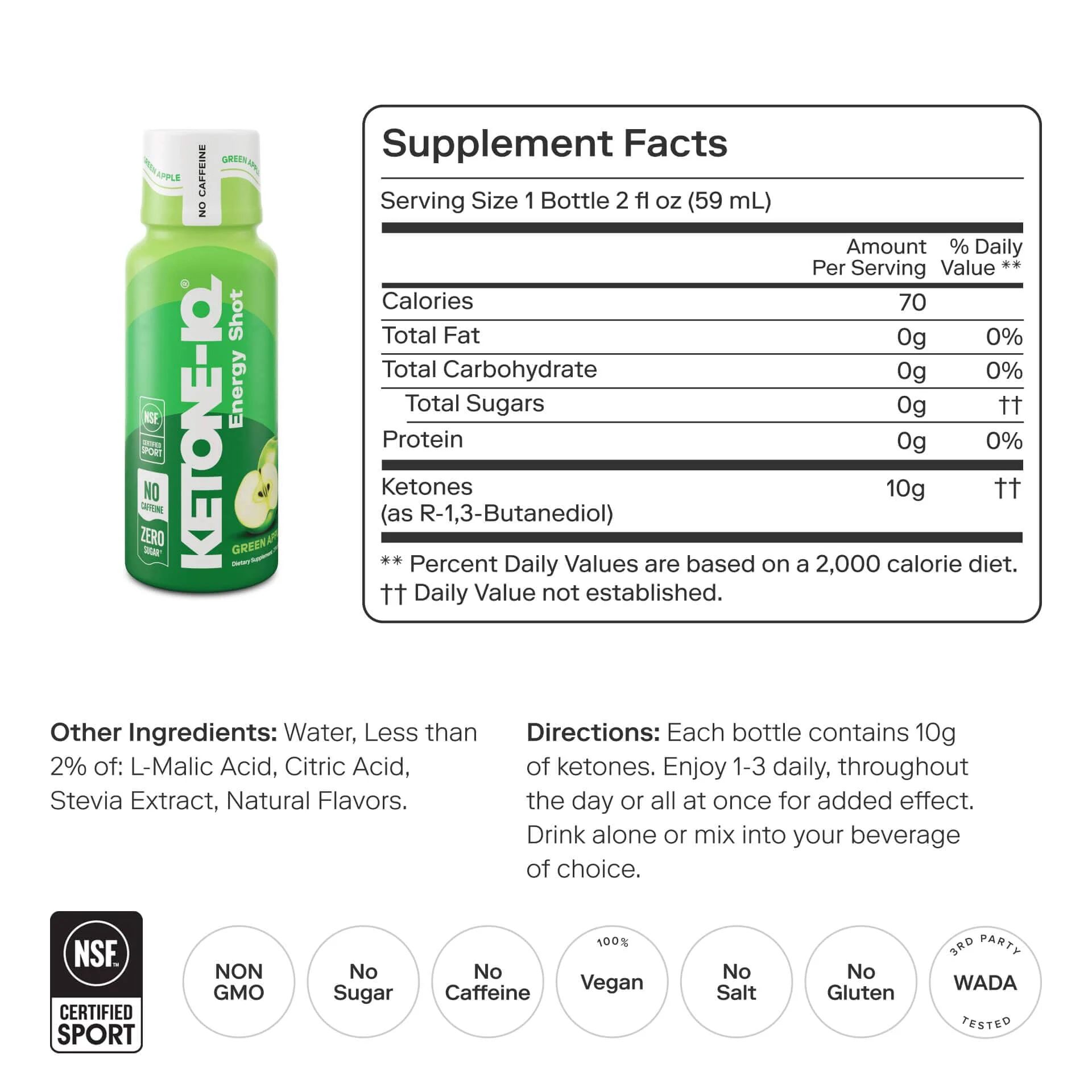Ketone-IQ No Caffeine Shot Variety - Image 7
