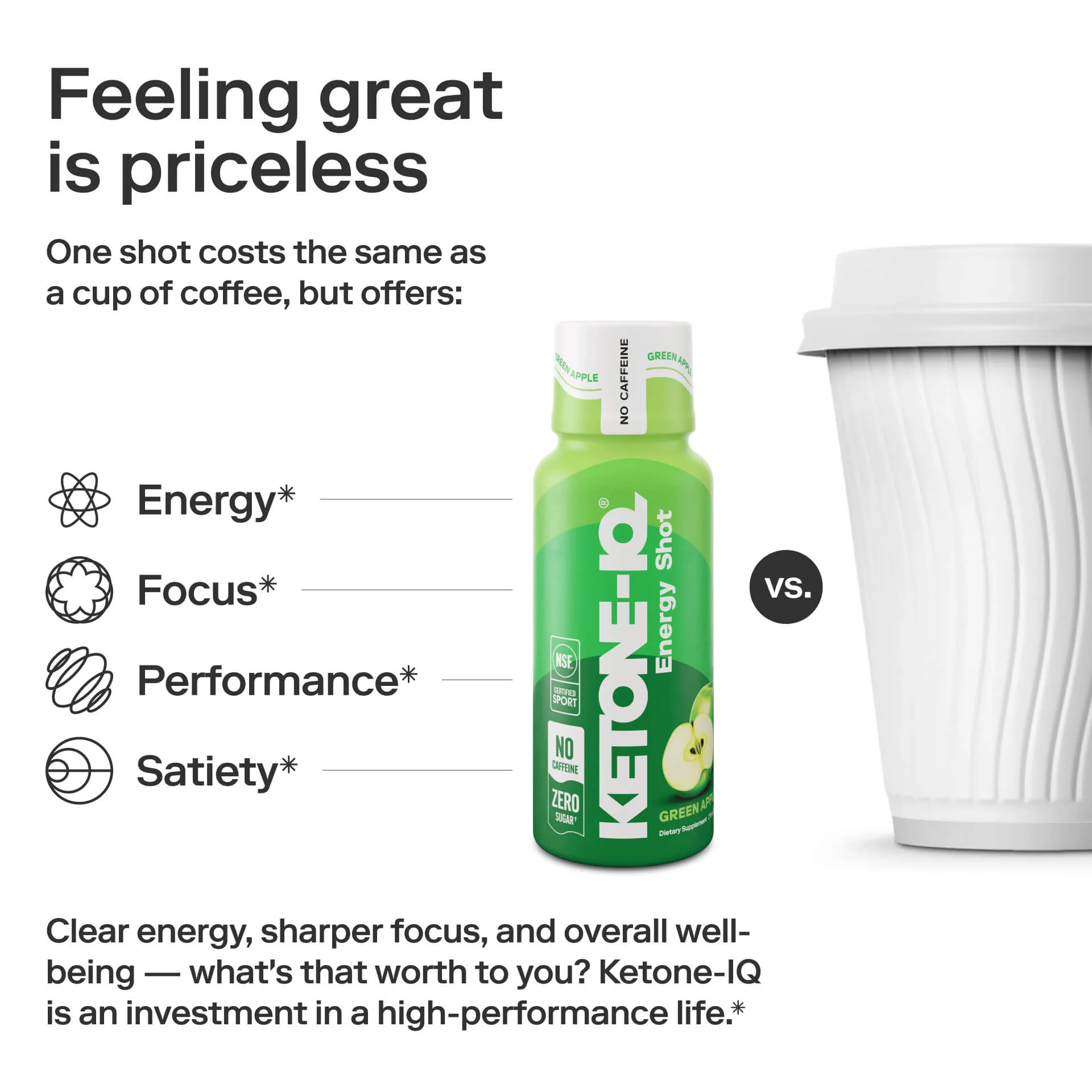 Ketone-IQ No Caffeine Shot Green Apple - Image 8